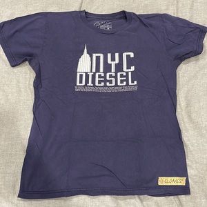 Tree Shurts NYC Diesel graphic t